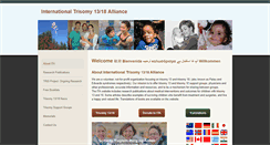 Desktop Screenshot of internationaltrisomyalliance.com